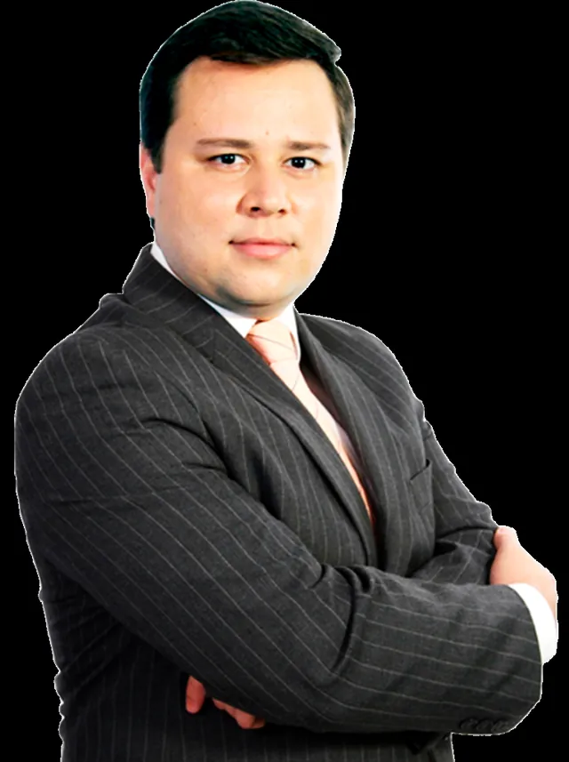 Retrato do professor Felipe Asensi.